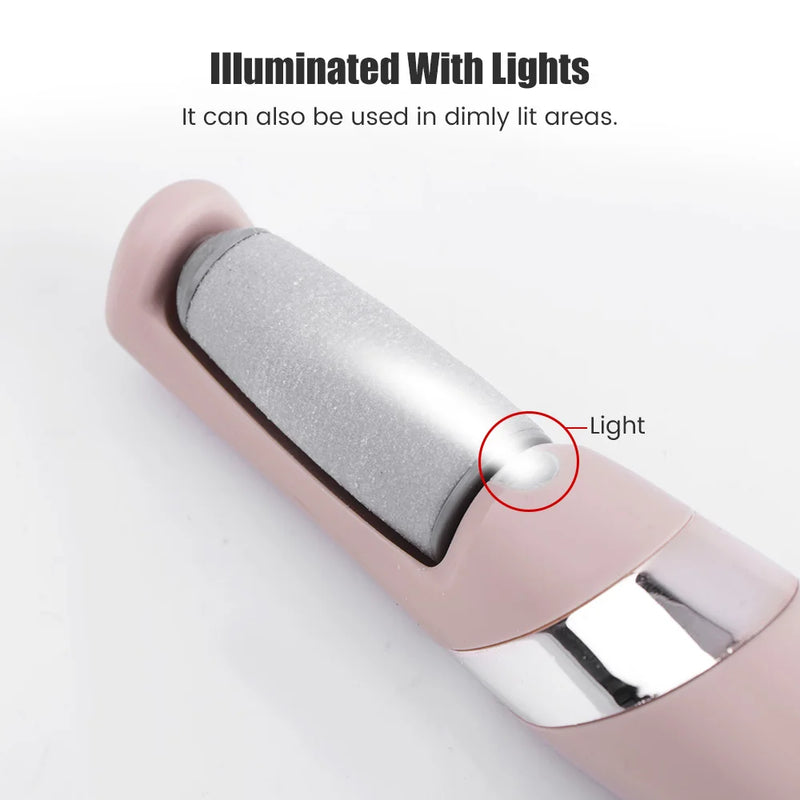 USB Electric Foot File: Ultimate Pedicure Tool for Effortless Callus Removal and Smooth, Soft Feet!