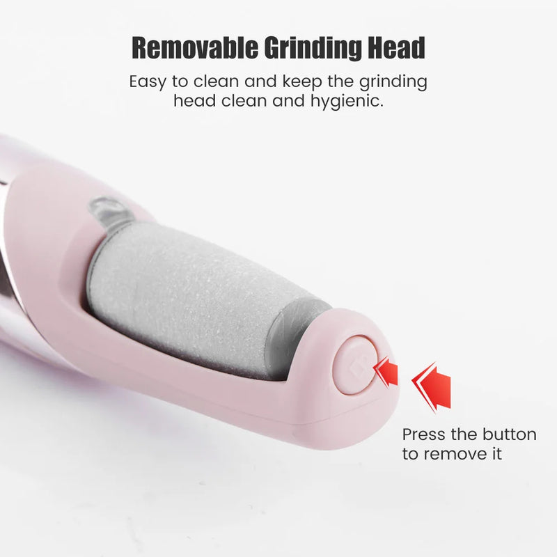 USB Electric Foot File: Ultimate Pedicure Tool for Effortless Callus Removal and Smooth, Soft Feet!