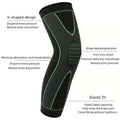 Compression Knee Pads for Joint Pain Relief: Elastic Support Sleeves for Sports, Arthritis, & Everyday Comfort