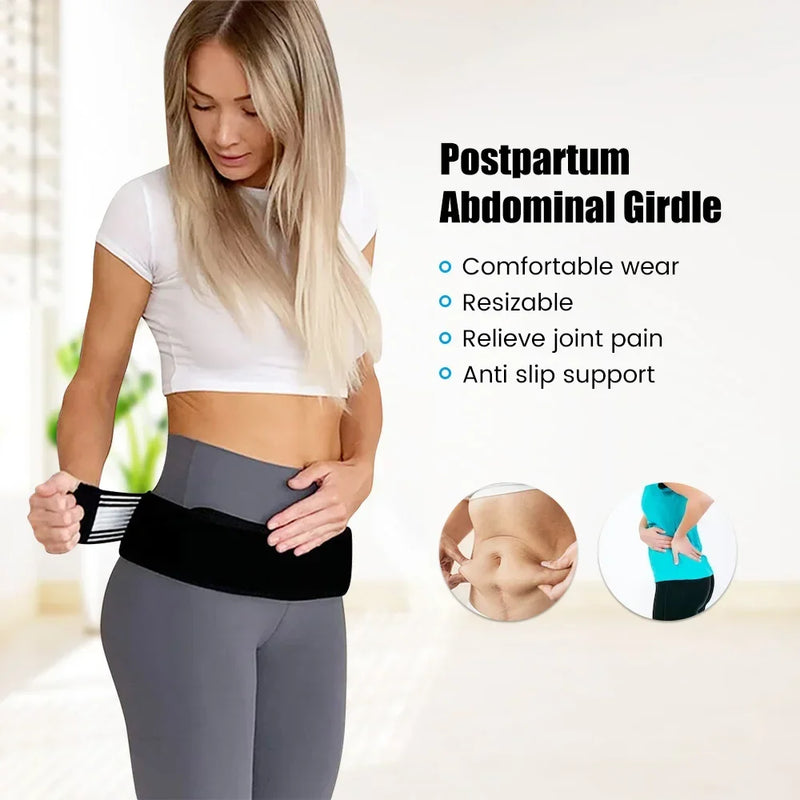 Sacroiliac SI Joint & Hip Support Belt: Relieve Lower Back Pain, Sciatica, & Pelvic Discomfort with Adjustable Compression