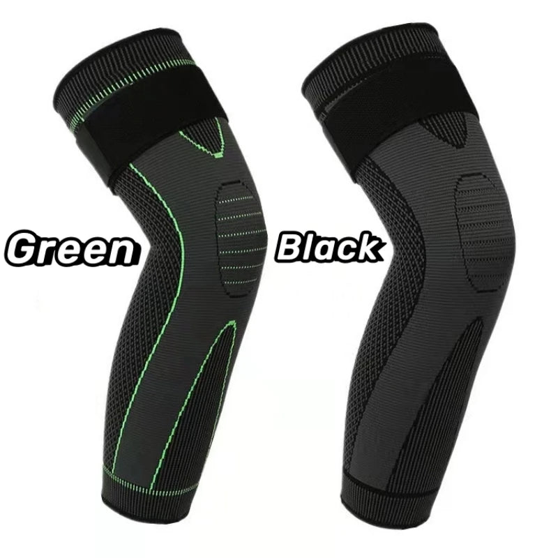 Compression Knee Pads for Joint Pain Relief: Elastic Support Sleeves for Sports, Arthritis, & Everyday Comfort