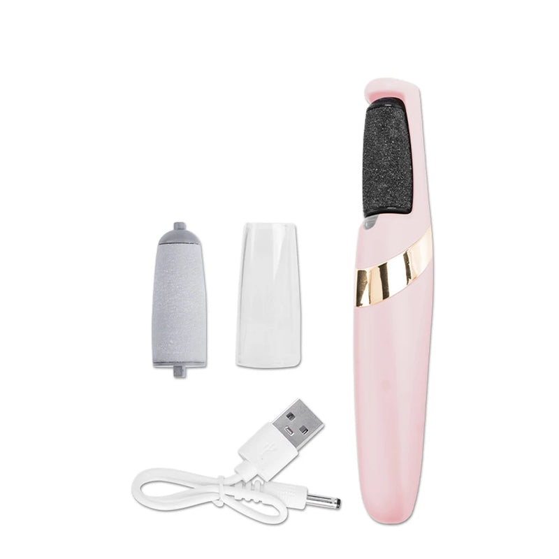 USB Electric Foot File: Ultimate Pedicure Tool for Effortless Callus Removal and Smooth, Soft Feet!