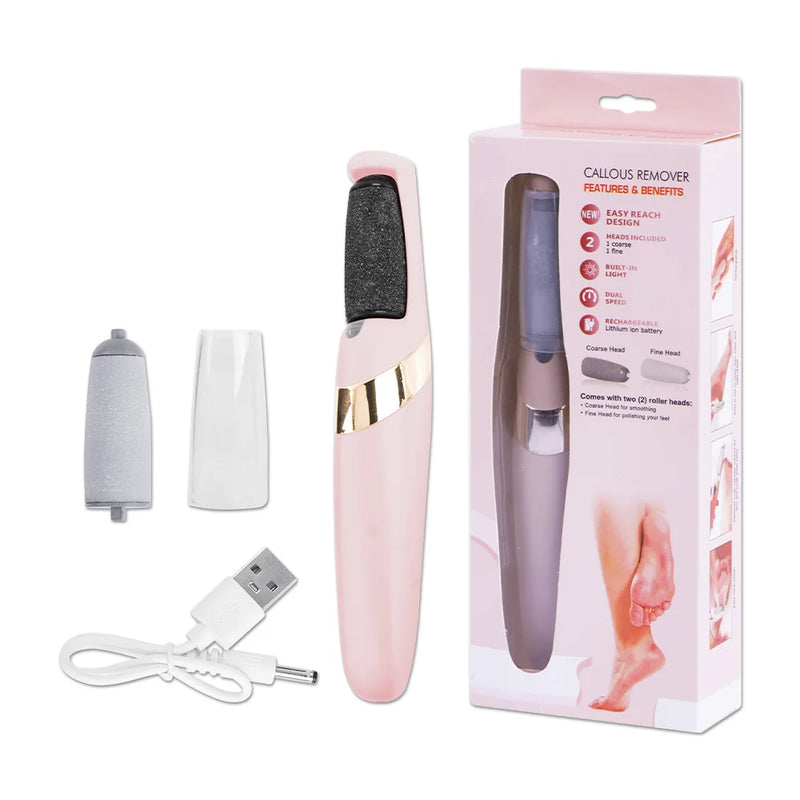 USB Electric Foot File: Ultimate Pedicure Tool for Effortless Callus Removal and Smooth, Soft Feet!