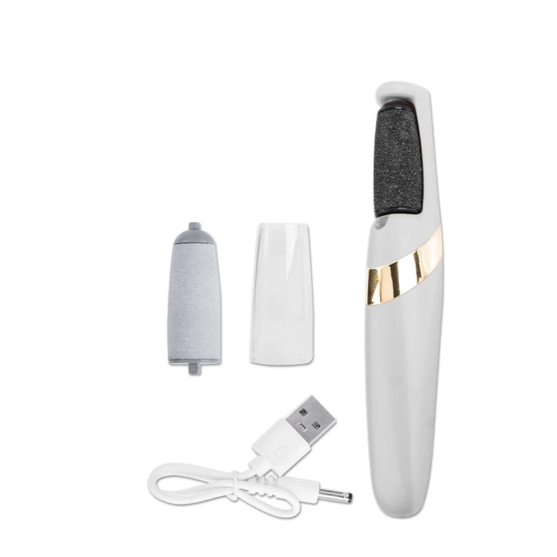 USB Electric Foot File: Ultimate Pedicure Tool for Effortless Callus Removal and Smooth, Soft Feet!